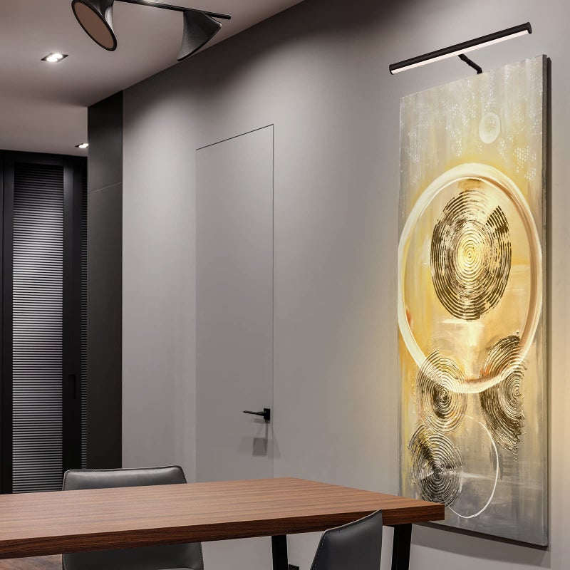 Ciata Picture Light, Picture Frame Light, 14-Inches Integrated LED Art Light, 3000K, 4 Watt (40W Eqv) Metal Picture Lights for Wall, Artwork Light with in-line On/Off Switch in Oil Rubbed Bronze - Image 2